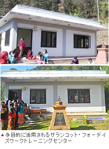 多目的に活用されるワークトレーニングセンター